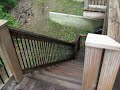 Large Deck After Pressure Washing