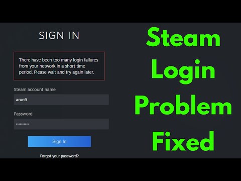 Steam Account name + Password