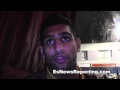 Amir Khan on Fighting Floyd Mayweather - EsNews Boxing