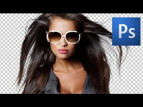 how to isolate hair in photoshop cs6