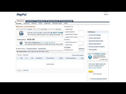 how to unlink paypal from ebay