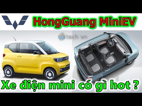 [HOT] Wuling HongGuang MiniEV 2024 Xe điện mini giá rẻ đối thủ Vinfast VF3 tại Việt Nam | i-tech vn