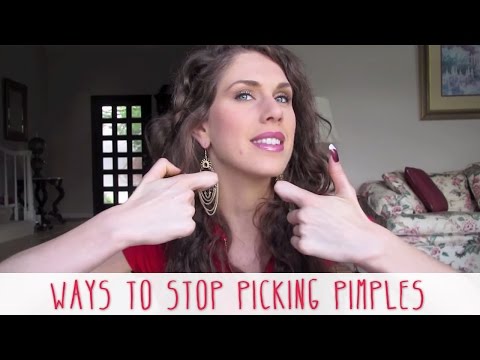 how to stop picking acne