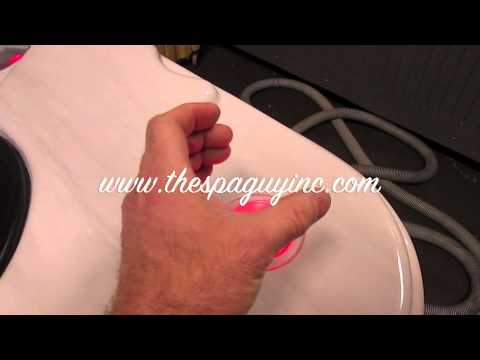 how to drain monarch spa