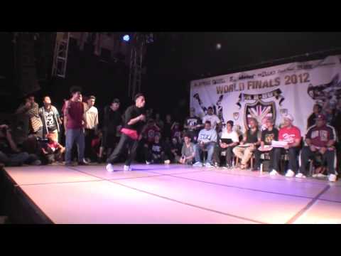 Niek - UK B-Boy Championships 2012 Knock Out Jam Hill (Mexico) vs NIEK (Netherlands)