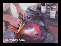 Brandon McConnell 11\"x 14\" Live Cave Spacepainting