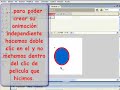 Video tutorial de macromedia flah 0.8; boton Animado.