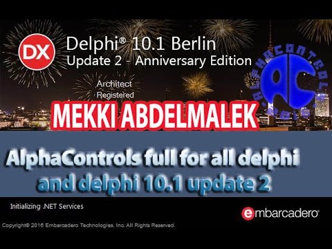 تحميل تثبيت - Download install AlphaControls.v.11.1 full for ALL delphi and 10.1 update 2