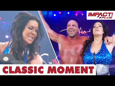 Chyna DESTROYS Jarretts in Rare TNA Appearance! (Sacrifice 2011) | Classic IMPACT Wrestling Moments