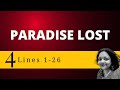 Paradise Lost Book 1 Line By Line Analysis Pdf
