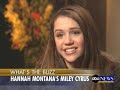 Miley Cyrus ABC News Interview Miley Cyrus ABC News Interview