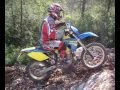 Natxo Vallirana subiendo cortafuegos Ordal y saltos
