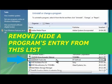 how to properly uninstall programs on a pc
