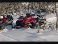 Snowmobile Mountain Riding