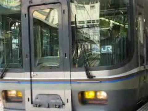 岡山駅着　快速マリンライナー　瀬戸の花嫁のメロディーにのせて
