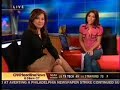 Robin Meade & Adrianna Costa Showing off new set