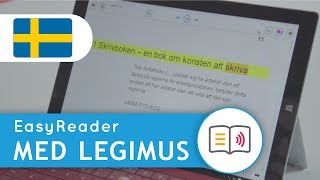 Möt EasyReader 7 med Legimus (Svenska)