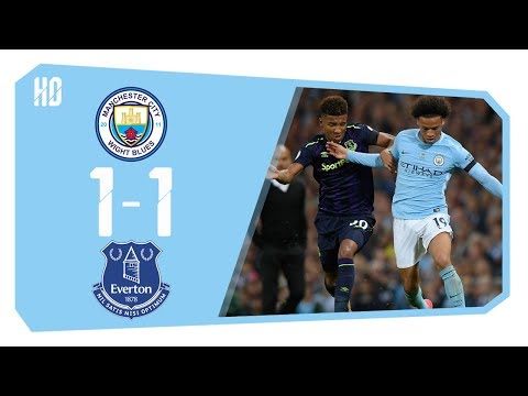 Manchester City vs Everton 1-1 - All Goals & Highlights full HD Premier League Football