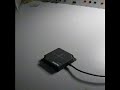 Printed OLED element demo - Opened package indicator