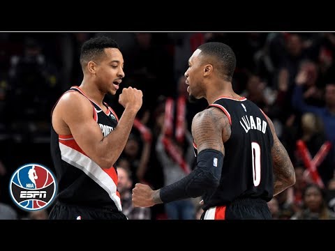 Video: Damian Lillard, CJ McCollum combine for 47 points to seal win vs. Timberwolves | NBA on ESPN