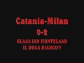 Catania-Milan 1-2 (Audio: Carlo Pellegatti)