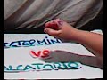 eL EXPERIMENTO ALEATORIO ESPACIO MUESTRAL