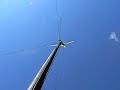 Homebrew wind turbine in Finland furling in high winds pt 3 Homebrew wind turbine in Finland furling in high winds pt 3