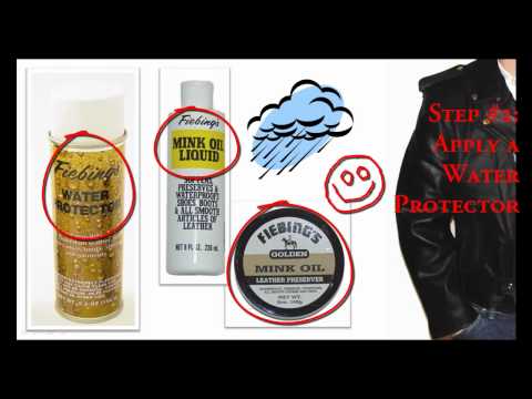 how to care leather jacket