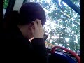 skin eating on the bus
