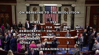 US House of Representatives Overwhelmingly Approves a Resolution Recognizing the Armenian Genocide