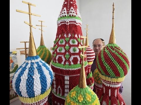 Как сделать велик оригами Как сделать велик оригами