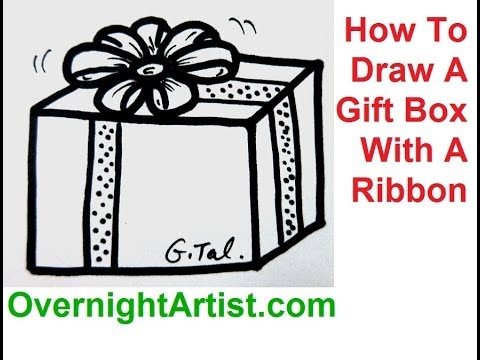 how to draw presents