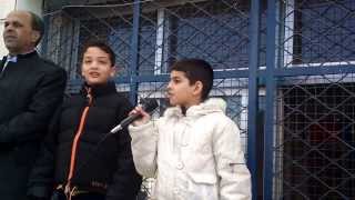 نشاط في مدرسة بئر السبع 2 في مخيم خان الشيح