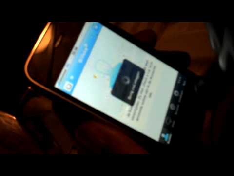 iPhone Meat Stylus demo in Barcelona