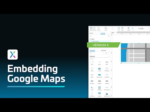 Embedding Google Maps in Axure RP