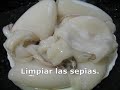 Sepias con chirlas al Albariño
