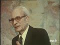 Claude L�vi-Strauss (interview 1977)