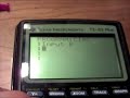 Episode 1: Beginning To Program (TI-83)