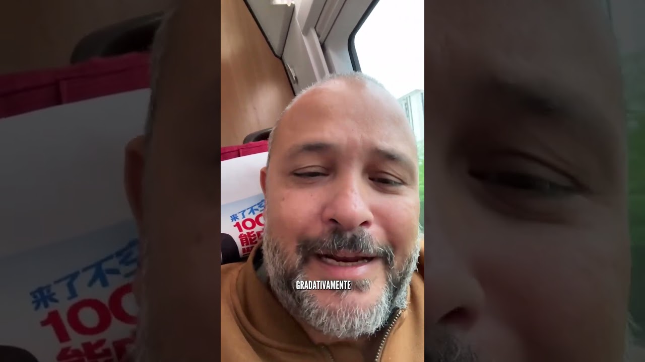 O que mais impressiona no trem bala da China #Shorts