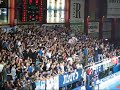 La curva degli Eagles nei minuti finali La curva degli Eagles nei minuti finali