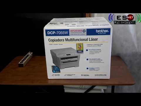 Unboxing y review Impresora Brother DCP-7055W - Comprar impresora o equipo  multifunción por Internet