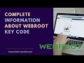 Complete Information About Webroot Key Code