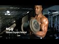 WWW.GETINGO.COM-TOP BLACK MALE MODEL NGO-WORKING OUT TOPLESS