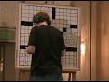 2007 American Crossword Puzzle Tournament Finals Part 1