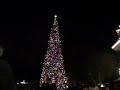 Disneyland Main St Xmas tree One Nov night Disneyland Main St Xmas tree One Nov night