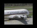 Airbus A380 von Singapore Airlines in Zürich