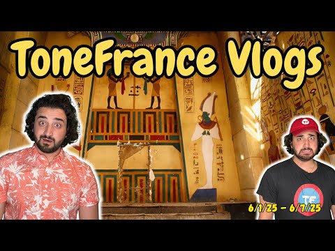 Egypt Escape Room & Nintendo Switch Hunt! | ToneFrance Vlogs | 6/1/25 - 6/7/25