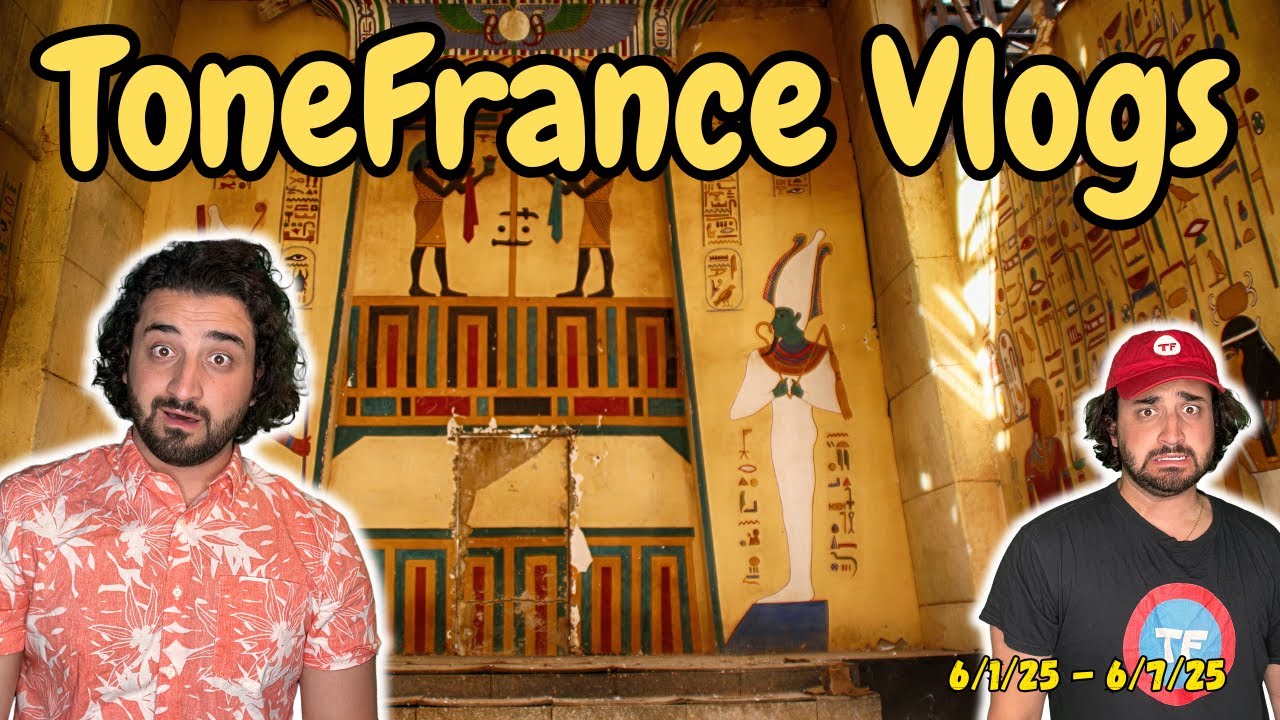 Egypt Escape Room & Nintendo Switch Hunt! | ToneFrance Vlogs | 6/1/25 - 6/7/25