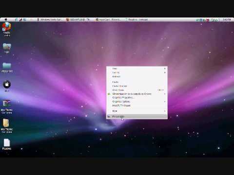 how to make Win Vista look like a Mac 