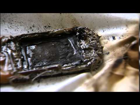Samsung phone fire